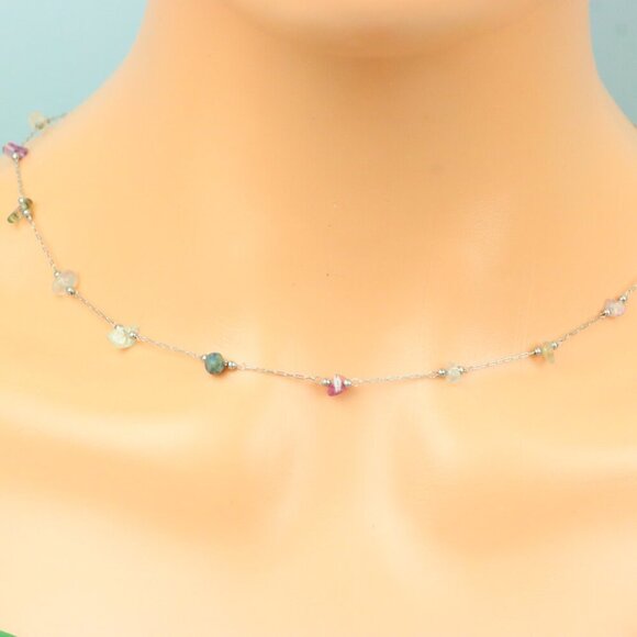 Delicate & Contemporary Necklace Chain, A Lovely Choice for Women, EVCH1123 - Picture 3 of 15